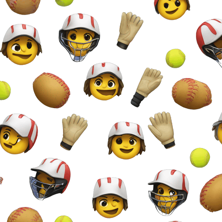 Softball kit emoji