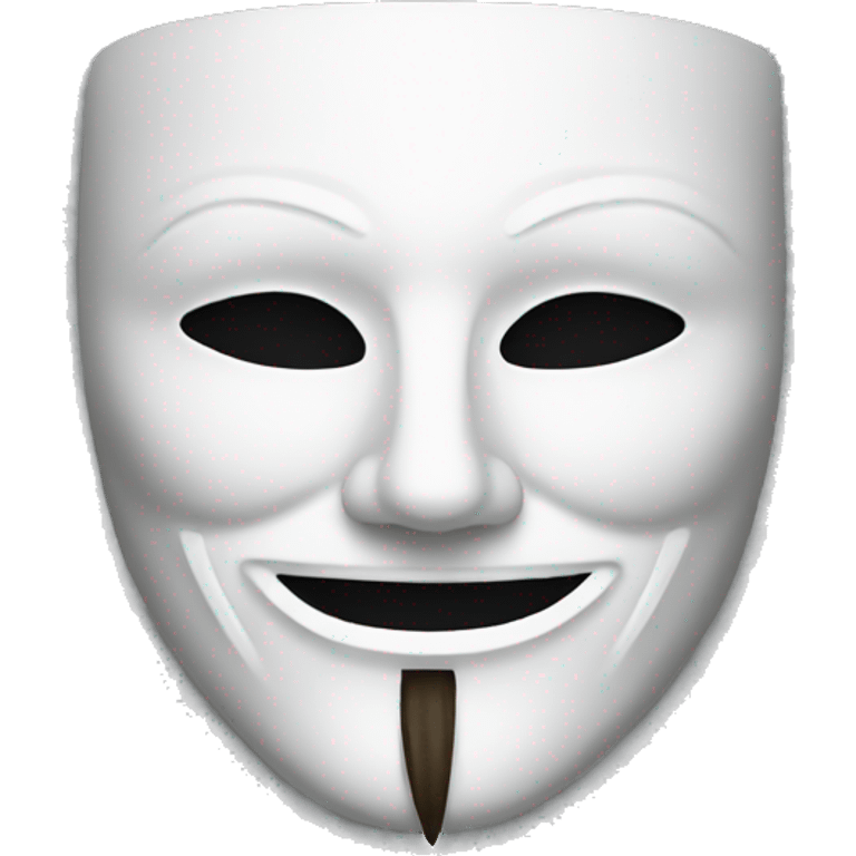 Anonymous mask emoji