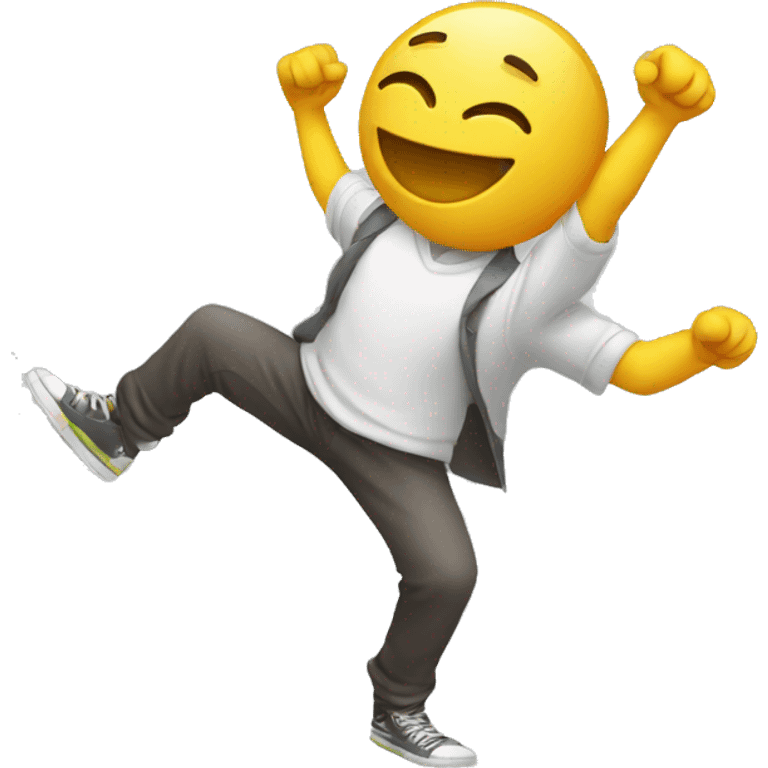 emodji man takes a dab emoji