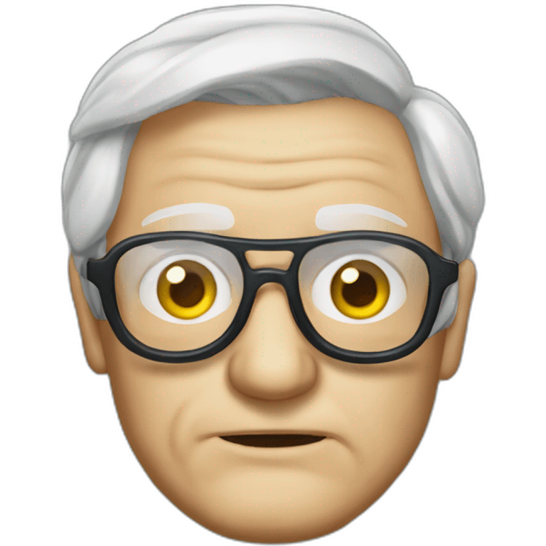 Jean Marie Lepen with a eye patch emoji