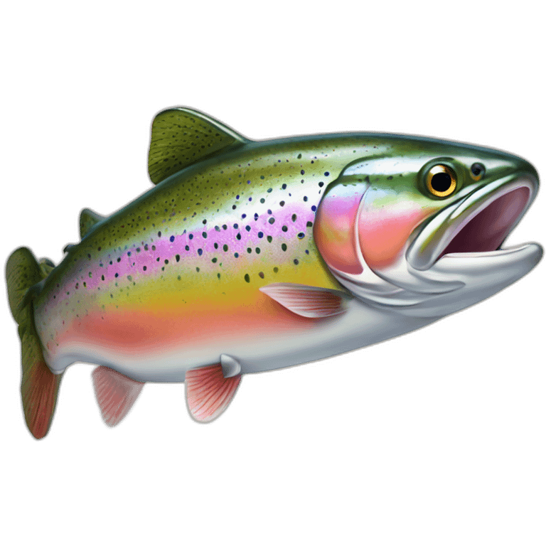 rainbow-trout emoji