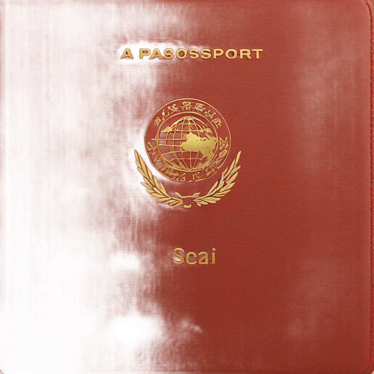 red passport  emoji