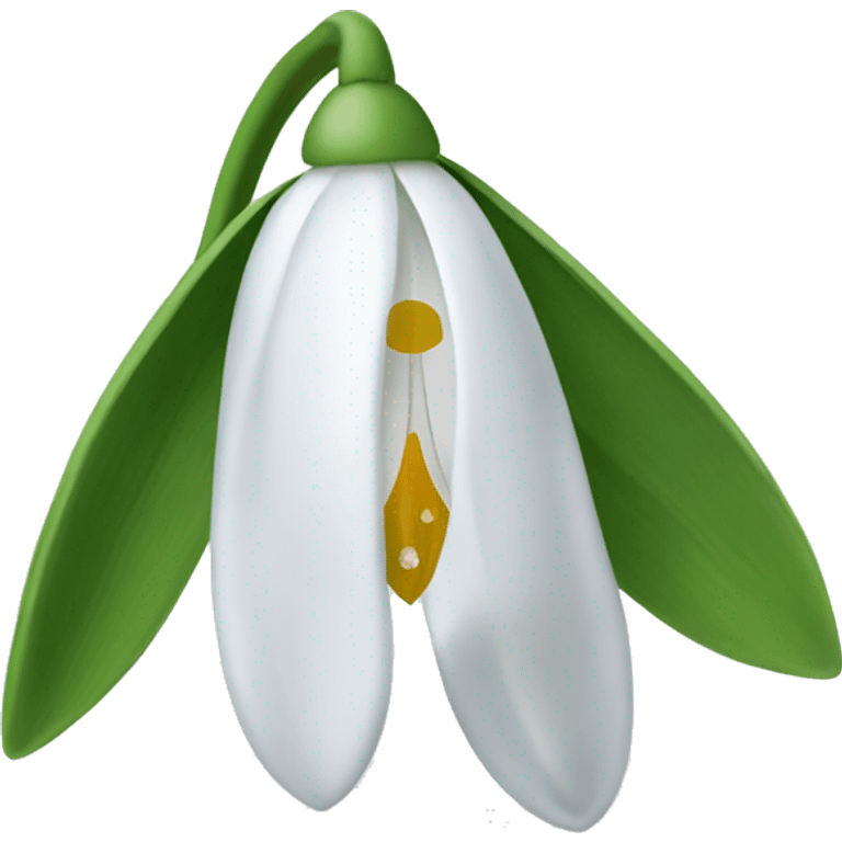 snowdrop emoji