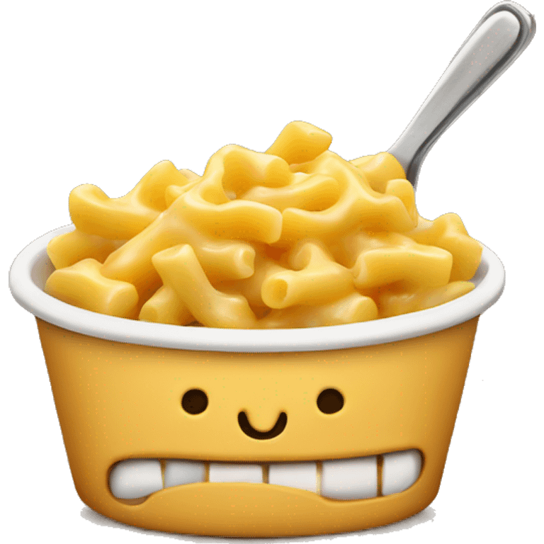 Mac and cheese emoji