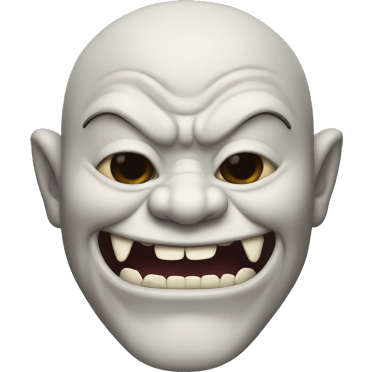 Oni happy emoji