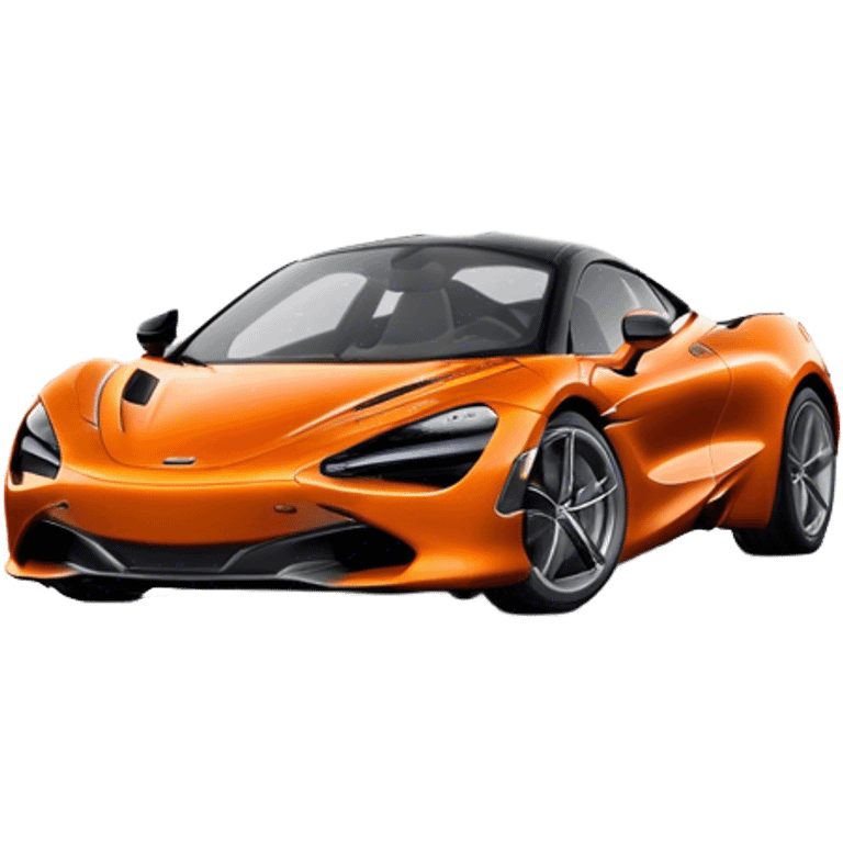 McLaren 720S - McLaren (Model Year: 2021) (Iconic colour: Orange) emoji