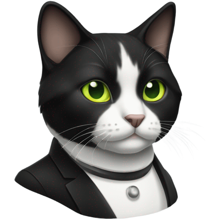 tuxedo cat emoji