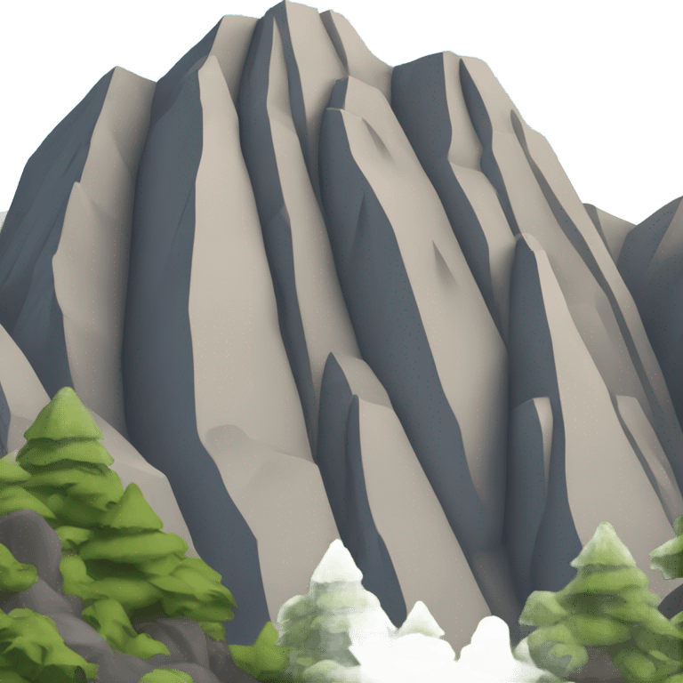 a mountain emoji