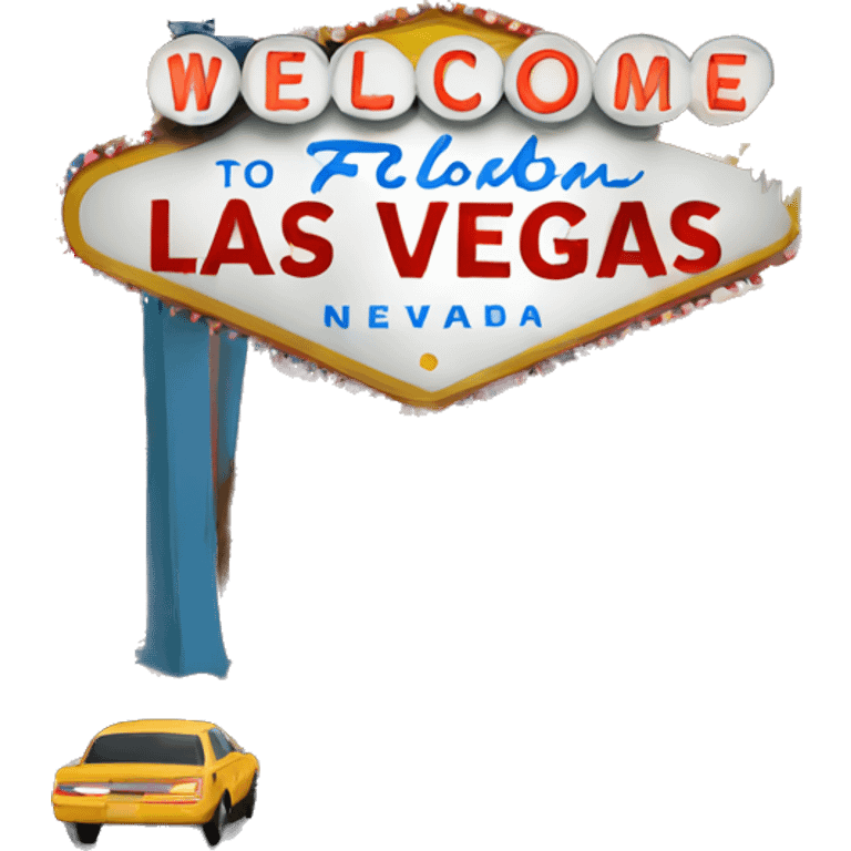 Welcome to Las Vegas  emoji