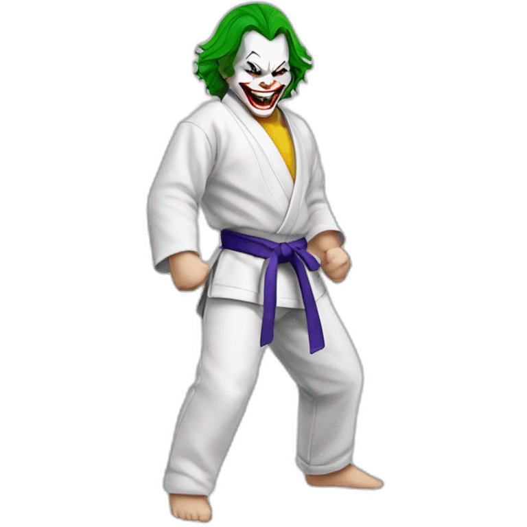 the joker in emoji in judoka emoji