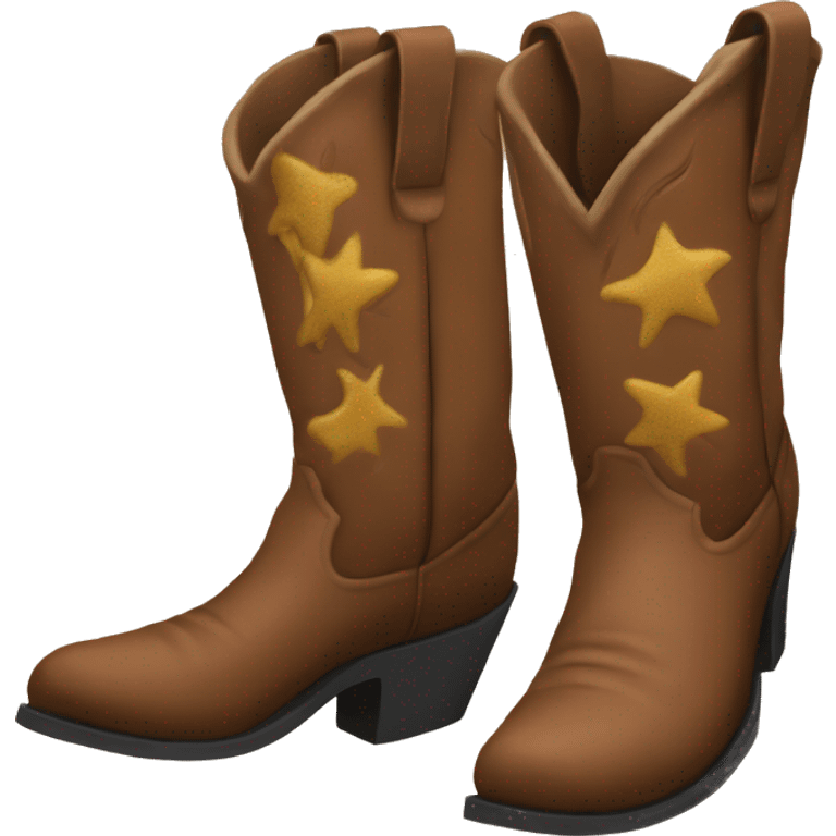 cowboy boots  emoji