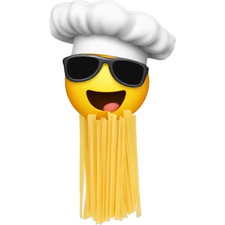 Balls cooking pasta emoji