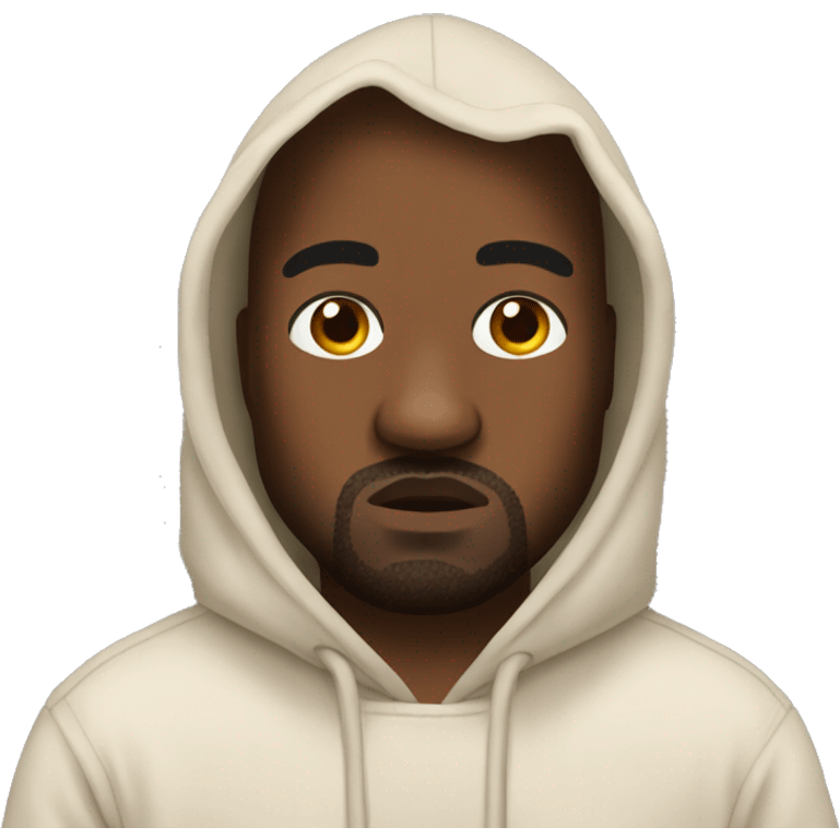 Kanye being in a dog costume emoji