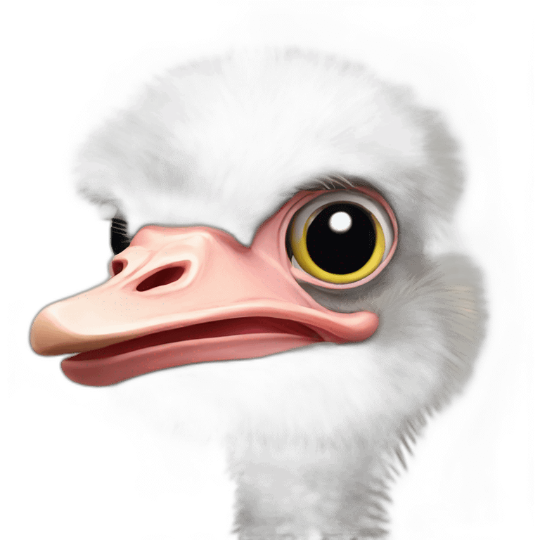 ostrich emoji