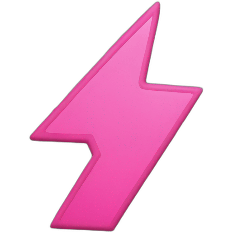 pink arrow going up emoji