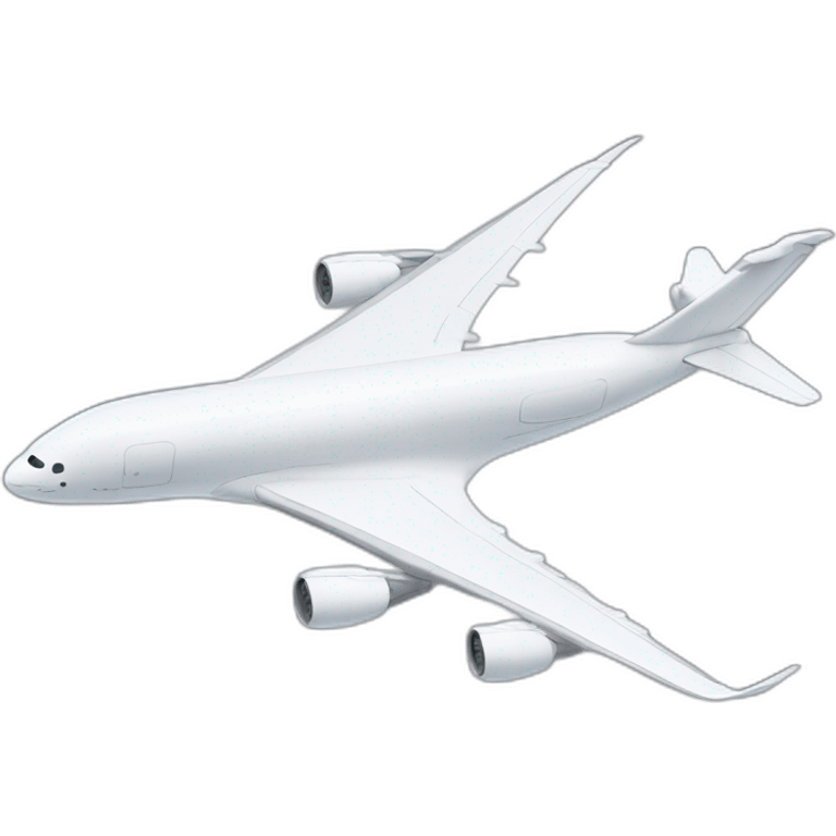 Airbus beluga emoji