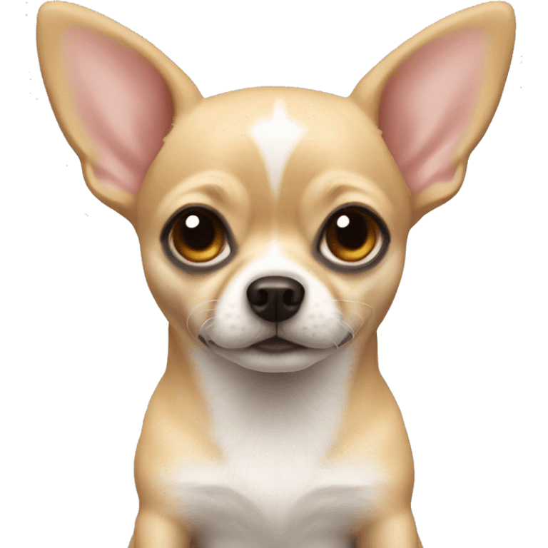 Un perrito chihuahua que siempre me está ladrando emoji