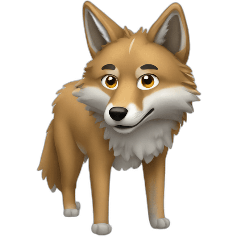 coyote emoji