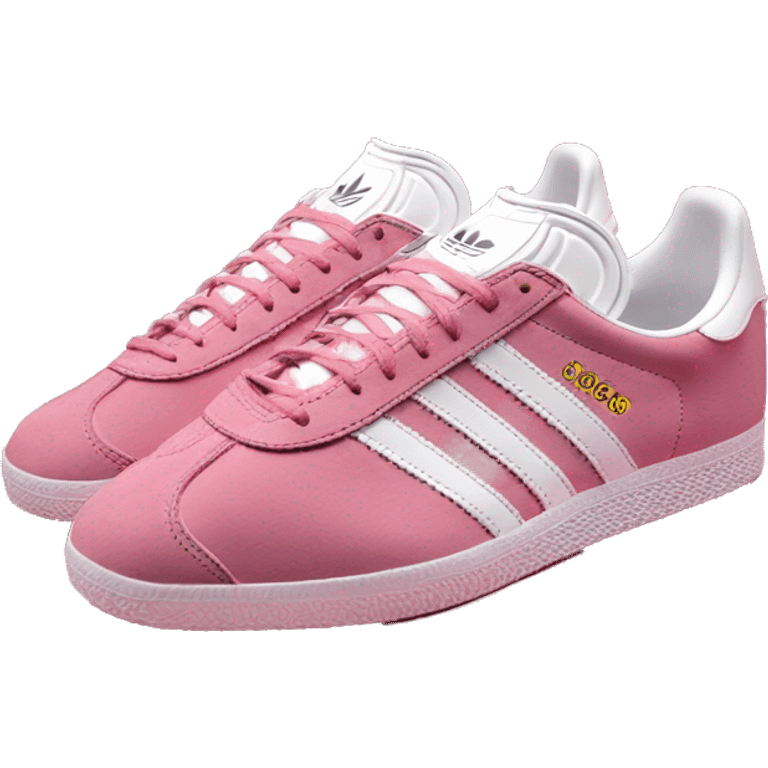 Adidas Gazelle Schuhe pink  emoji