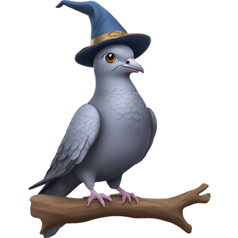 pigeon wizard emoji