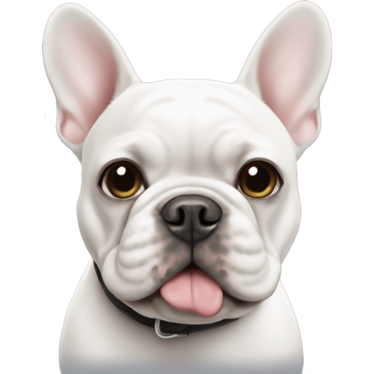 White French bulldog emoji