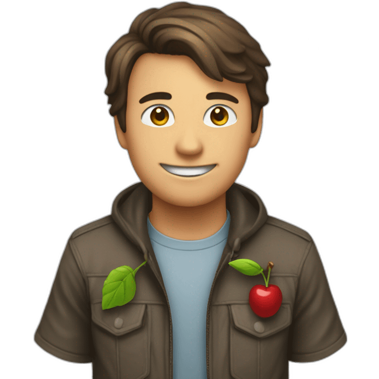 can you generate a emoji to represent cherry pick a commit in github emoji