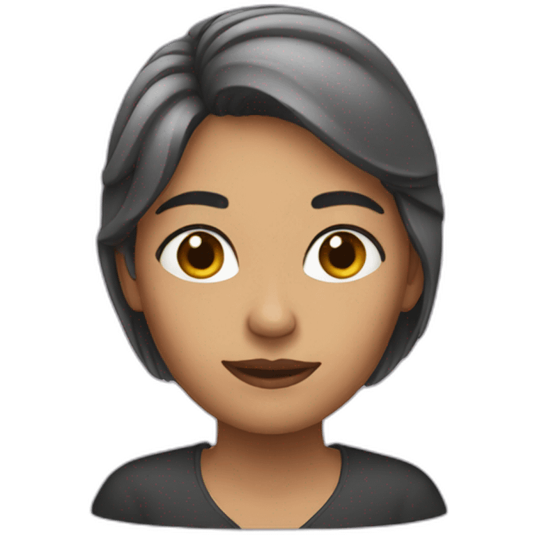 A woman emoji