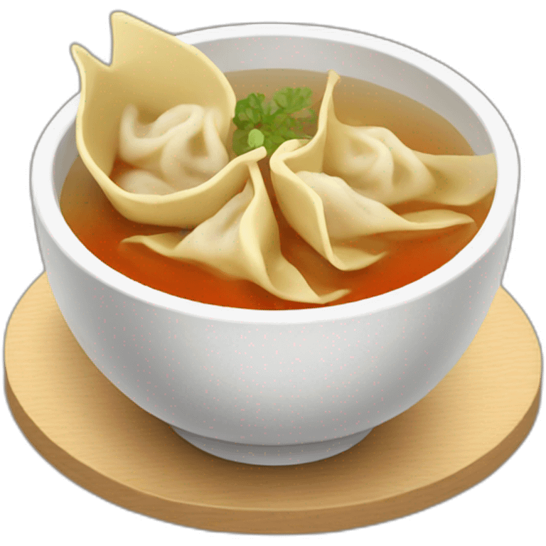 wonton soup emoji