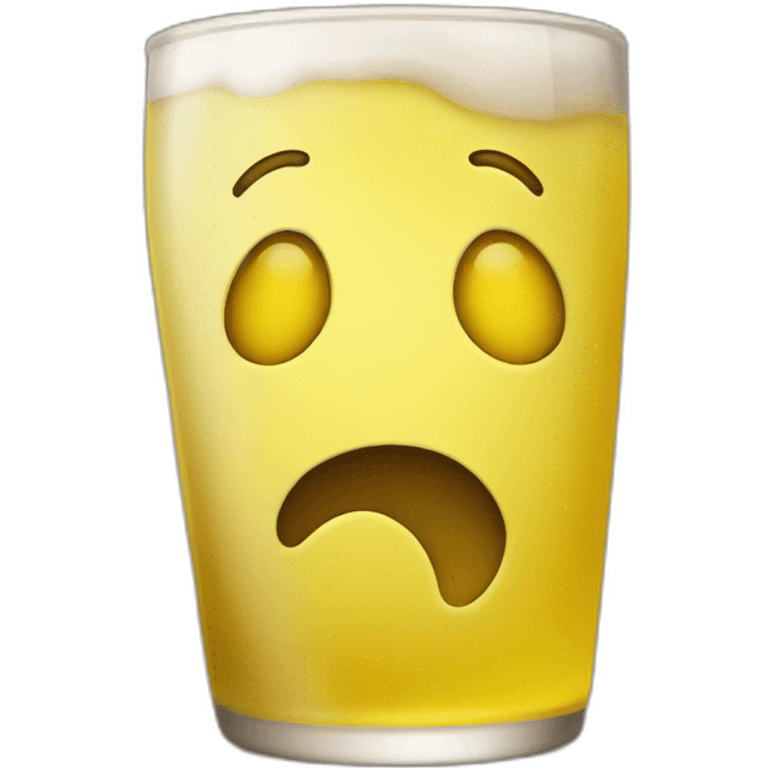 drunk yellow smiley emoji