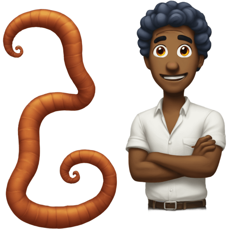 Earth worm Jim emoji