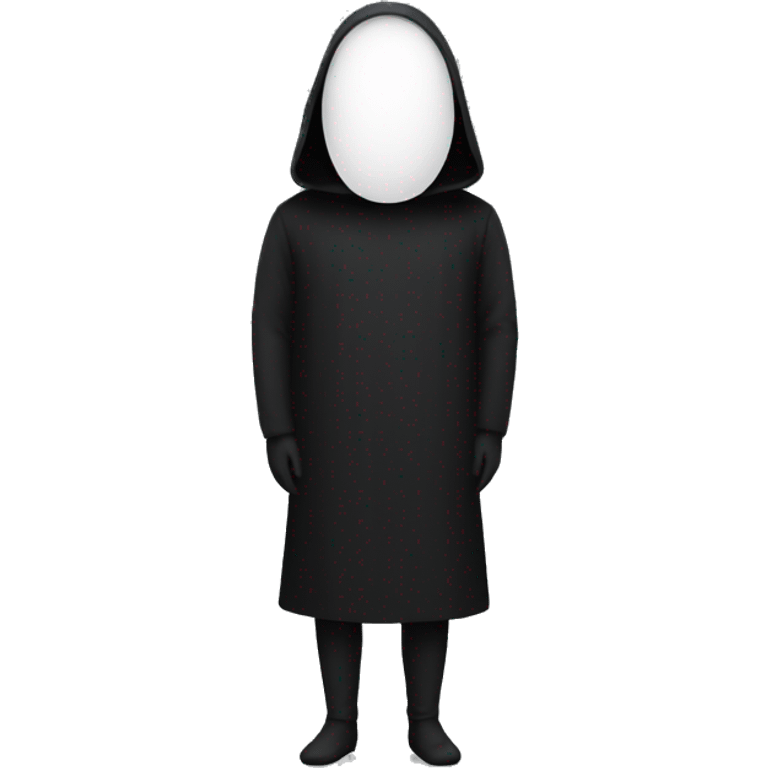 No face, black emoji