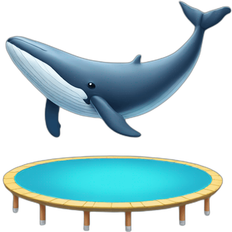 whale on trampoline emoji