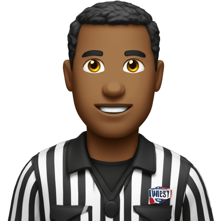 american football referee emoji