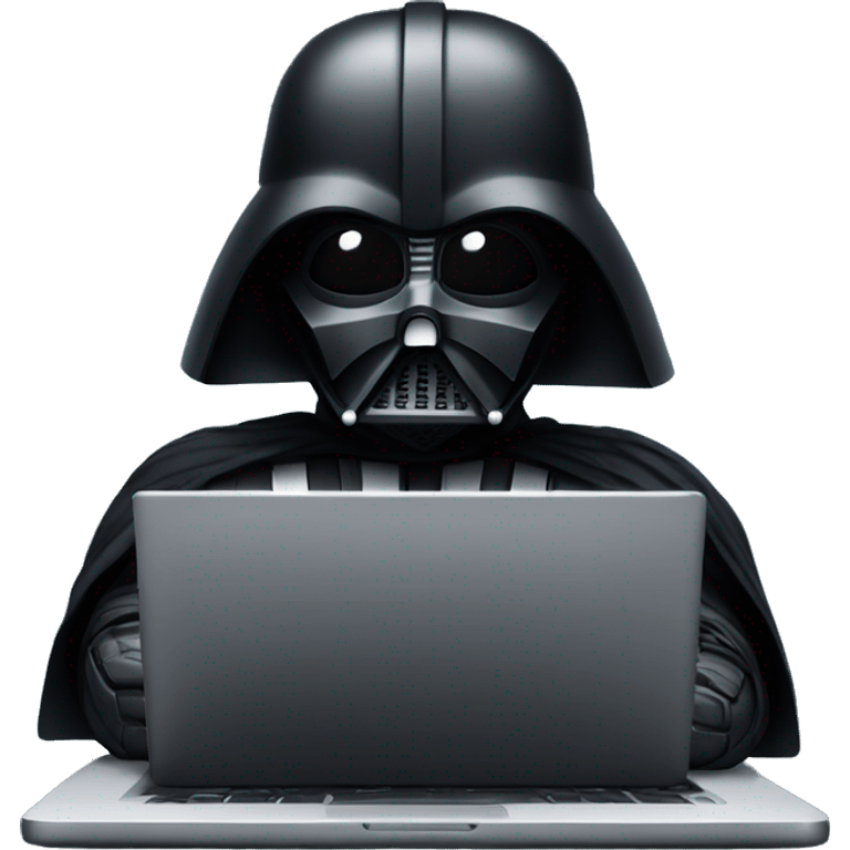 darth vader with laptop emoji