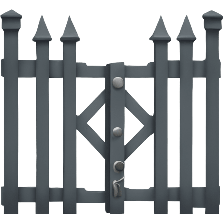 gate locked  emoji