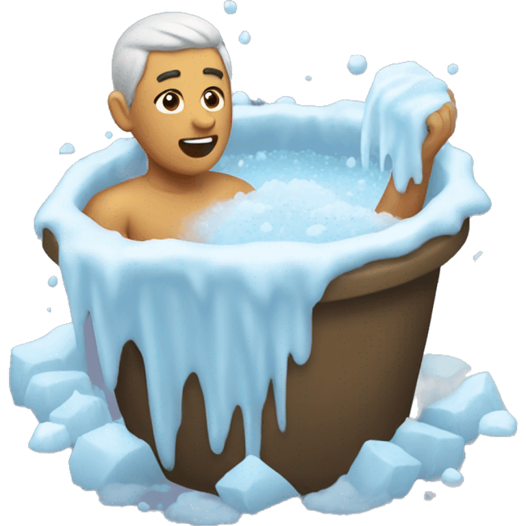 ice bath emoji