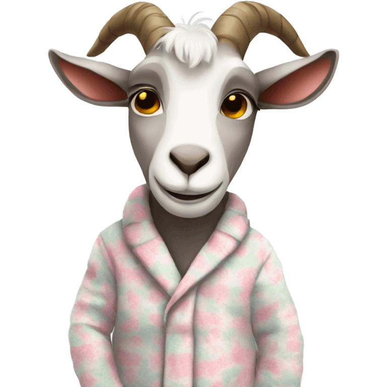 goat in pjamas emoji