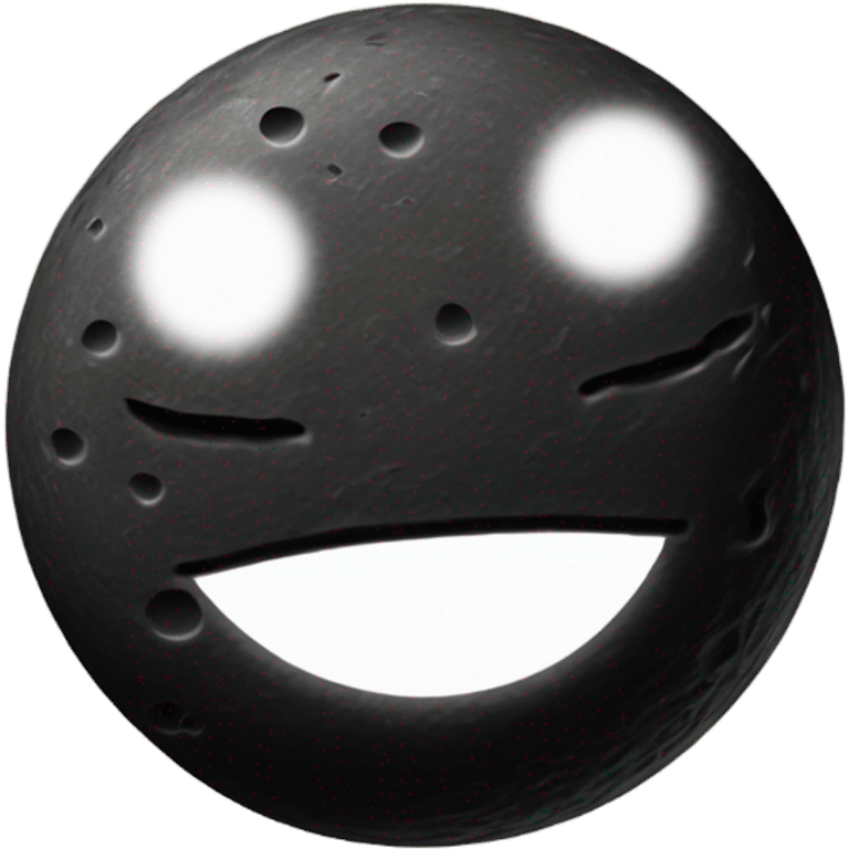 old black moon emoji