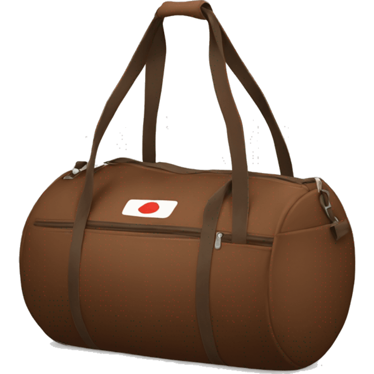 Brown sports bag emoji