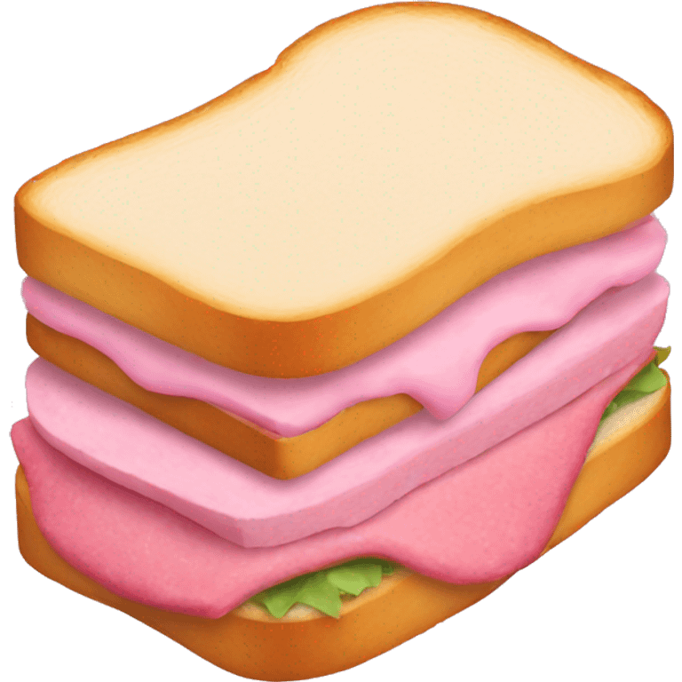 Pink sandwich  emoji