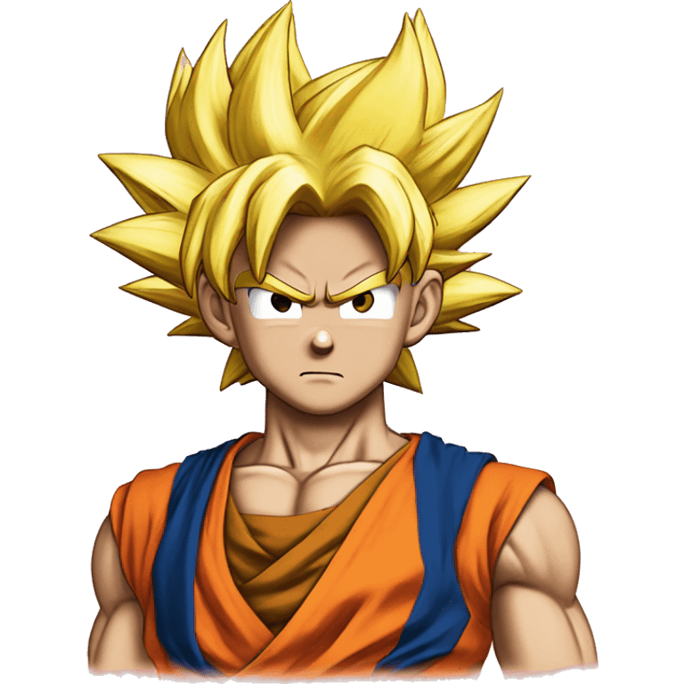 Goku super sayan rose emoji