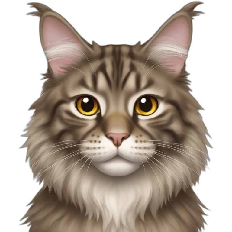 maine coon cat emoji