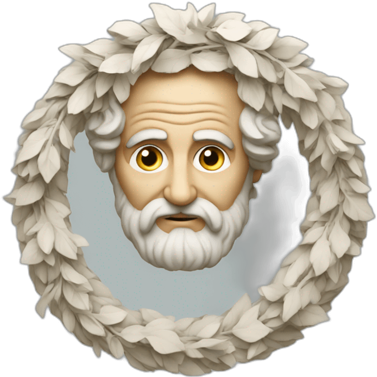 greek philosopher wreath emoji