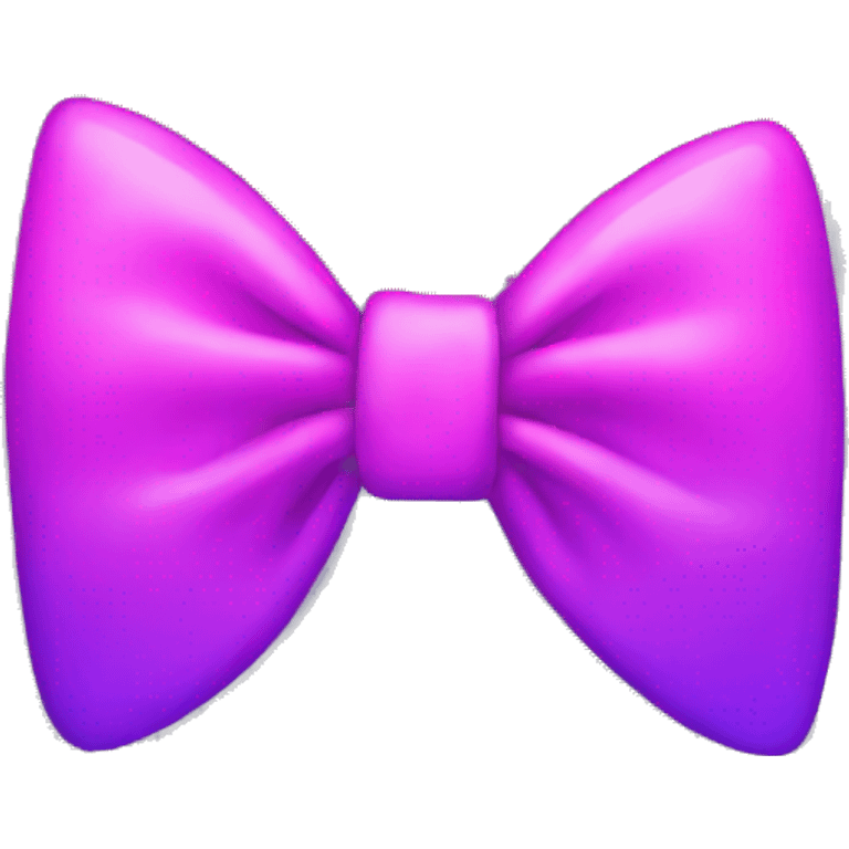 Neon bow  emoji