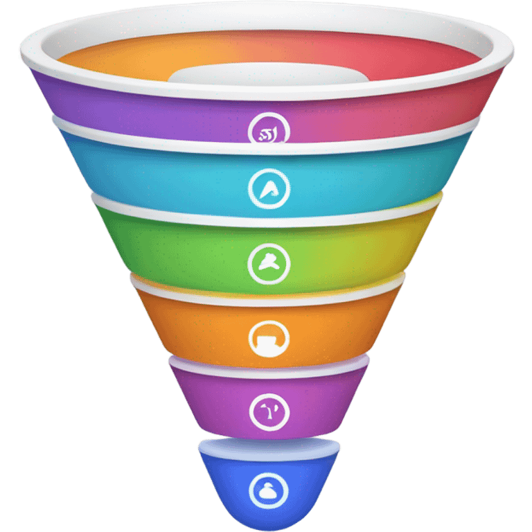 ai search funnel emoji