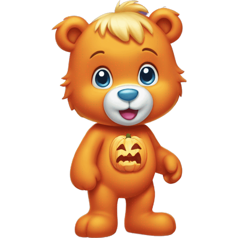 Halloween care bear  emoji