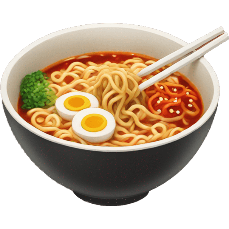 Spicy ramen emoji