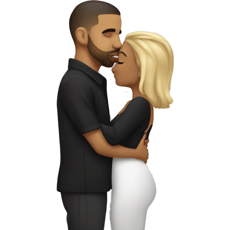 Drake kiss emoji