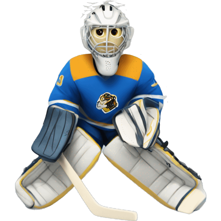 hockey goalie  emoji