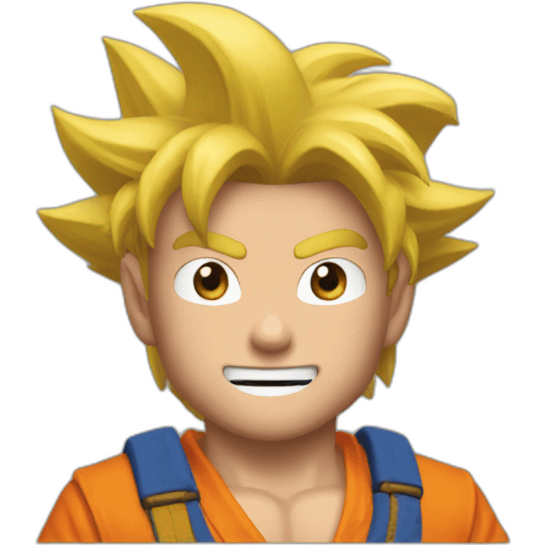 Apple Memoji Goku emoji